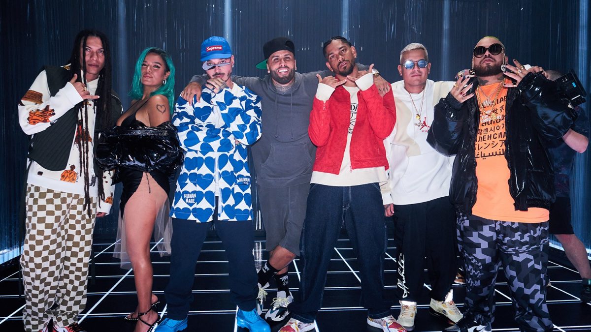 J Balvin, Karol G y Nicky Jam dan vida a ‘Poblado Remix’ junto a Crissin, Totoy El Frio, Natan y Shander